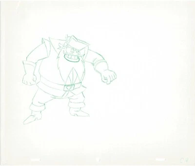 Casper el Fantasma Pirata Espacial Producción Animación Celular Dibujo 1979 HB 011 Foto 1 de 2