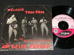 KEITA FODEBA DES BALLETS AFRICAINS Melodie Tam-Tam / French SP VOGUE EPL.7255 - Bild 1 von 1