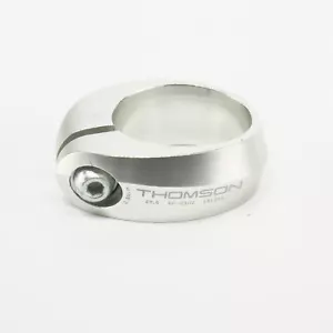 Thomson Seatpost Clamp 29.8mm Bolt On Silver Aluminum CNC - Picture 1 of 4