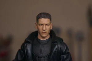1/12 Marvel Legends Born Again Punisher Jon Bernthal cabeza pintada personalizada - Imagen 1 de 9
