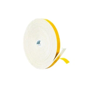 Weather Stripping Door Seal Strip White, 0.47 in Wide x 0.12 in x 13Ft Total,... - Picture 1 of 6