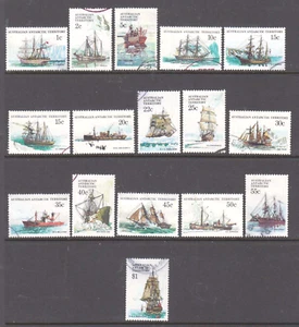 AAT 1979-82 Ships Series Fine used set 16 stamps. - Picture 1 of 1