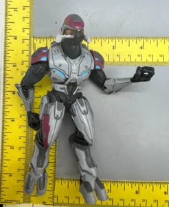 Halo 3 Mcfarlane Toys Elite Ascetic Serie 8 Gris Rojo Figura de Acción Videojuego - Imagen 1 de 4