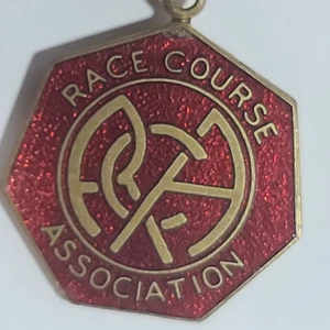 Special Racecourse Association (RCA) Medal No 170 Red and Gold Face - Picture 1 of 4