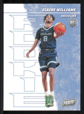 2021-22 Panini Player of the Day #60 Ziaire Williams - Image 1 of 2