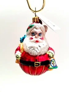 Christopher Radko - Roly-Poly Ding-Dong Juwel #1011190 Schneemann hält Glocke - Bild 1 von 4