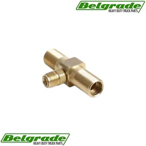 Hendrickson VS-29854 Dual Tire Tee Fitting TIREMAXX - Brass Fitting - Picture 1 of 1