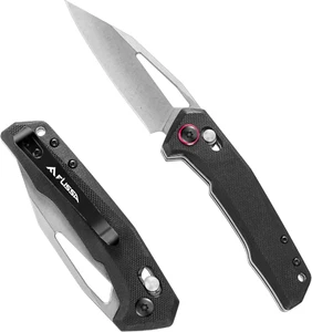 Pocket Knife, Folding EDC Knife, 3.25 Inch D2 Blade, Axis Lock, G10 Handle, for - Picture 1 of 7