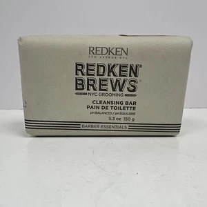 REDKEN BREWS NYC barra detergente profumata per toelettatura viso e corpo 5,3 once nuova - Foto 1 di 4