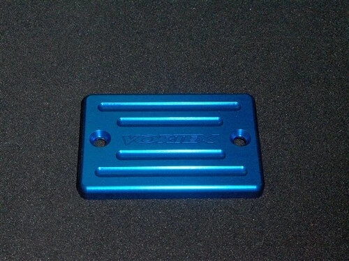 Cubierta de tapa de depósito de freno delantero Vortex azul Honda CBR600RR F2 F3 F4i VFR800 Foto 1 de 1
