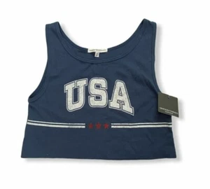 Women's "USA" Pajama Tank - Grayson Threads - Blue - Various Sizes - S214 - Picture 1 of 2