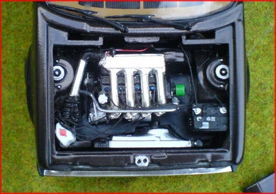 VW Motor 2,0l 16V 1.8 Modellauto Golf universal Umbau Tuning Bausatz Kit 1/18