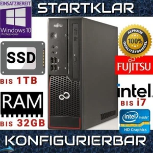 Fujitsu ESPRIMO C720 SFF Libre Konfigurierbar Hasta Intel i7 32GB RAM 1TB - Imagen 1 de 15