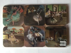 DESSOUS DE VERRE EDGAR DEGAS COASTERS UNTERSETZER POSAVASOS SOTTO BICCHIERE - Bild 1 von 1