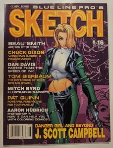 Comic Art Instruction Magazine SKETCH #16 From 2004 Good Condition J Scott... - Bild 1 von 3