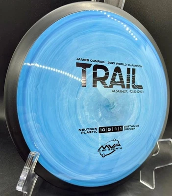 Axiom MVP Neutron Trail - Rare Mega Swirly & Marbled - Conrad Line Disc Golf - Image 1 of 4