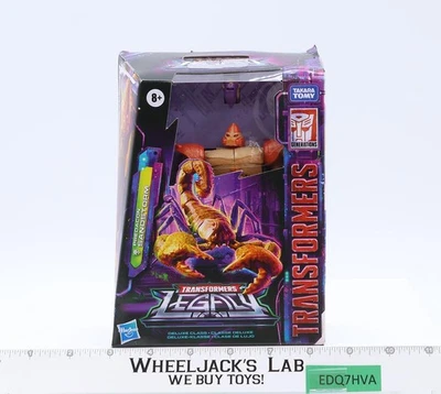 Predacon Sandstorm Transformers Legacy 2022 Hasbro Action Figure NEW SEALED - Image 1 of 4