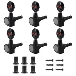 6 Piezas Calavera Vórtice para Guitarra, Metal Mecánica, Repuestos f4090 - Imagen 1 de 6
