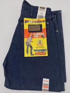 NEW with Tags Wrangler Mens Pro Rodeo Cowboy Cut 13MWZ Original Fit Jeans 28x38 - Picture 1 of 8