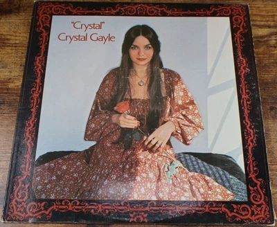 Crystal Gayle Crystal LP UA-LA614-G United Artists Country 1976 VG Stereo 33 RPM - Image 1 of 4