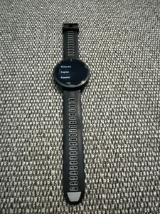 Garmin Forerunner 965 47mm Black (GPS) w/ Black Silicone Band Running Tri Watch - Photo 1 sur 5
