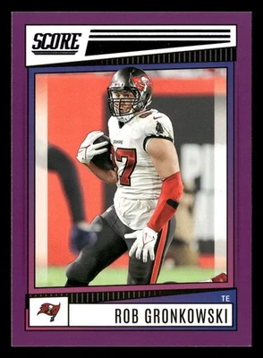 2022 Score #67 Rob Gronkowski Purple - Image 1 of 2