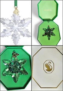 2024 Swarovski Snowflake Crystal Annual Limited Star Ornament 5661079 - Picture 1 of 12