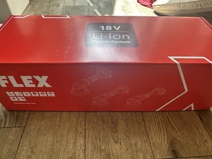 FLEX Tools XCE 8 150 18-EC Cordless polisher 2 x 5 Ah 18 V Batteries And Charger - Picture 1 of 7