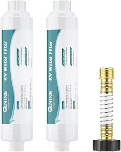TWO QNine RV Water Filter - Camper Replacement Cartridge 20-100 PSI - Picture 1 of 3