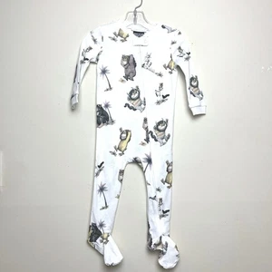 Pottery Barn Baby Where The Wild Things Are Organic Nursery Pajama 18-24 M #H803 - Picture 1 of 14