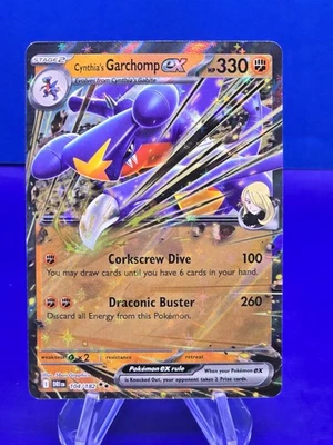 Cynthia's Garchomp ex 104/182 Sv10: Destined Rivals Holo ✨Near Mint✨ - Image 1 of 2
