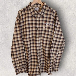 Herren Carhartt Check Relaxed Fit Flanellhemd, XL - Bild 1 von 4
