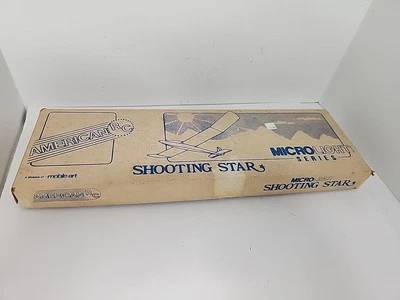 American R/C Microlight Shooting Star 36" Wooden Glider Model RC Airplane Kit - Image 1 of 4