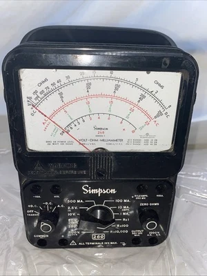 Simpson 260 Series 7 Electrical Measuring and Testing Equipment - Image 1 of 4