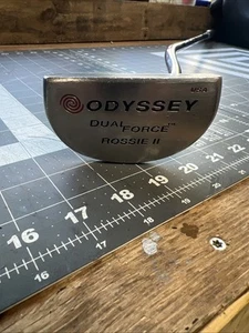RH Odyssey Dual Force Rossie II 2 Putter Original Factory Steel Shaft & Grip - Picture 1 of 20