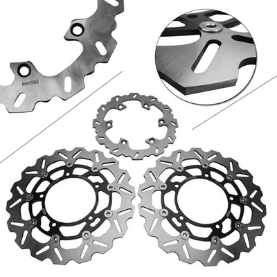 Front &Rear Brake Disc Rotor For SUZUKI B-KING 1300 2008-2010/GSXR1300 Hayabusa Foto 1 de 4