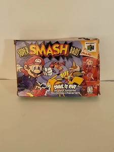 Super Smash Brothers Nintendo 64 N64 Usado Excelente Estado Caja Original - Imagen 1 de 8