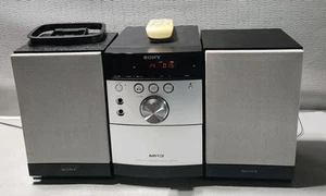 SONY HCD-EH15 Micro Hi-Fi System w/ SS-CEH15 Bookshelf Speakers + Remote WORKING - Picture 1 of 23