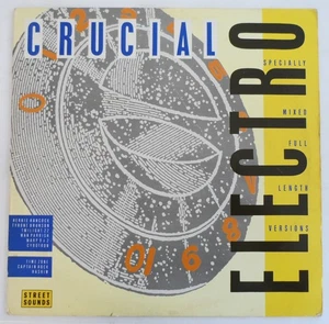 STREET SOUNDS CRUCIAL ELECTRO LP VINYL 1984 VARIOUS ARTISTS ELCST999 *G+/G* - Foto 1 di 6