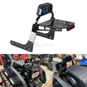 Sissy Bar Backrest Luggage Rack For Harley Low Rider ST FXLRST FXRST FLSB 18-25 - Picture 1 of 55