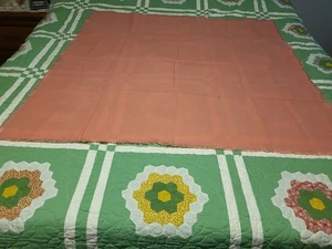 Pink 42x42 Cotton Tablecloth - Picture 1 of 3