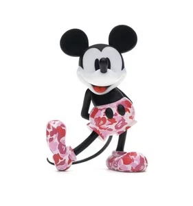 Bape x Mickey Mouse VCD Vinyl Pink Camo Sammlerstück Disney Brandneu - Bild 1 von 5