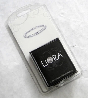 Liora Tennisarmband mit Swarovski Elements, neu in Box, 7,5" - Bild 1 von 2