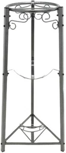 Bluewave Lifestyle 3-Step Floor Metal Stand - 35", Dust Black - Picture 1 of 2
