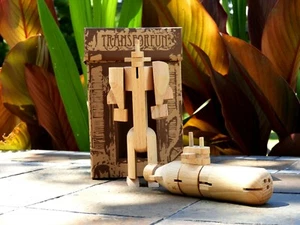 WooBot - Wooden Robot Transforms into a Submarine - Picture 1 of 4