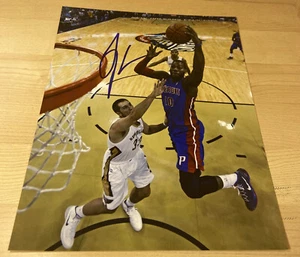 Greg Monroe Detroit Pistons 76ers Autographed Signed 8X10 Photo W/COA - Picture 1 of 3