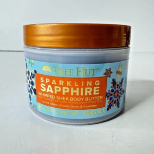 Tree Hut Sparkling Sapphire Whipped Shea Body Butter 8.4 Oz NEW - Picture 1 of 4