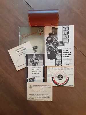 Paillard Bolex H 型电影相机文学曝光桌面镜头盒 7 件装 — 第 1/4 张图片