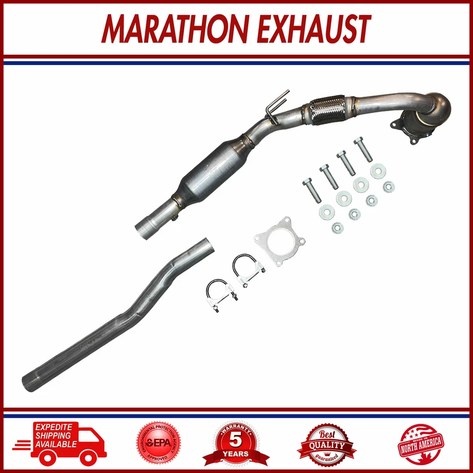 Convertidor catalítico para Volkswagen Passat 2006-2008 transmisión automática 2,0 L Foto 1 de 4