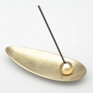 Nousaku Brass Incense holder -Bamboo- Japan New - Picture 1 of 6